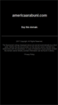 Mobile Screenshot of americaarabuni.com
