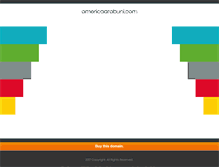 Tablet Screenshot of americaarabuni.com